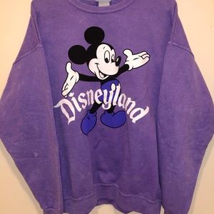 Retro style Mickey Disneyland sweatshirt Large
